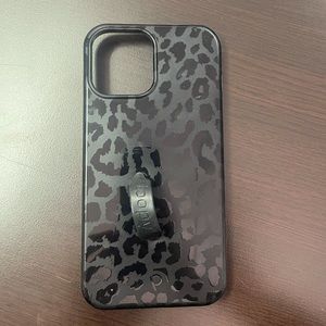 Loopy case iPhone 12 Pro Max. Midnight leopard